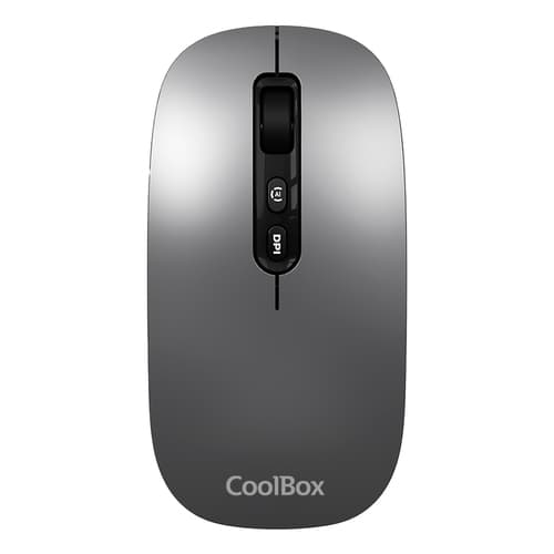 Coolbox Ratón W02-IA Inalámbrico RF+BT Blanco