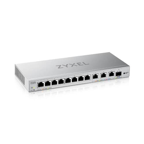 SWITCH GESTIONABLE ZYXEL XGS1250-12 8xGb 3x10G 1xSFP+ 10G ADMINISTRADO POR WEB