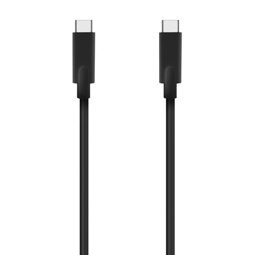 Cable USB 3.2 Tipo-C Aisens A107-0707 5GBPS 3A 60W/ USB Tipo-C Macho - USB Tipo-C Macho/ Hasta 60W/ 625Mbps/ 5m/ Negro