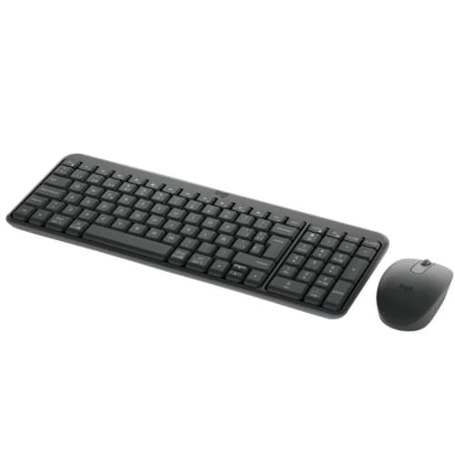 Logitech MK250 Compact Bluetooth Wireless Combo Pack Inalambrico + Raton - Uso Ambidiestro - Indicadores Led - Color Negro
