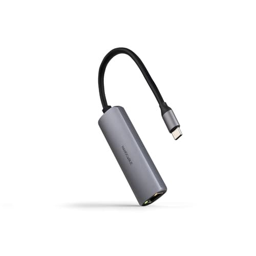 CONVERSOR USB-C A RJ45, PD 100W, USB-C/M, 18 CM