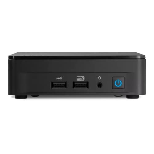 ASUS NUC 13 Pro Slim Kit RNUC13ANKI500000I - Intel Core i5-1340P - NVMe - SATA - Iris Xe Graphics - Wifi 5 - Bt 5.3 - 2 x HDMI - Negro - Sin cable