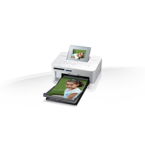 Impresora canon cp1000 sublimacion color photo selphy 300ppp -  usb blanca