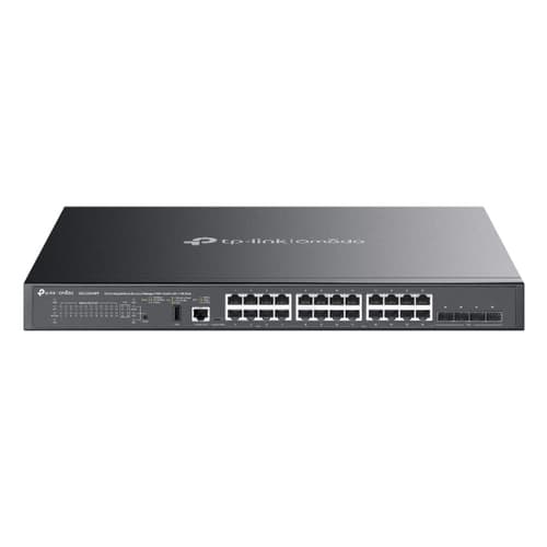 SWITCH GESTIONABLE L3 TP-LINK SG5428XMPP 24P 8xGb PoE++ 90W  16xGb PoE+ 30W 4xSFP+ TOTAL 500W