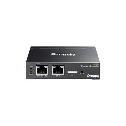 CONTROLADOR CLOUD OMADA TP-LINK OC200 PARA EAPS OMADA 2PTOS ETHERNET 1PTO MICROUSB SOPORTE CLOUD