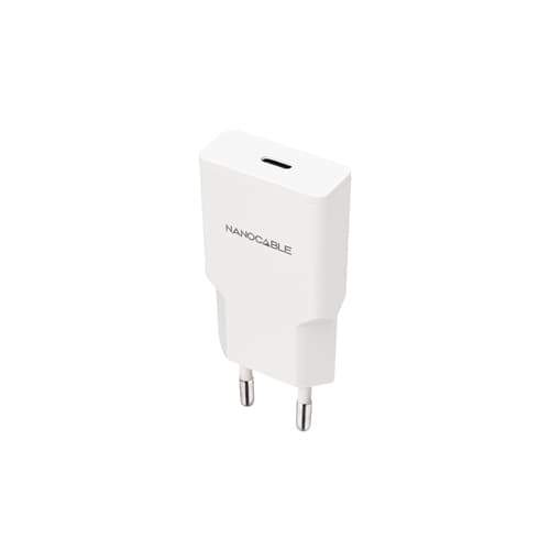 CARGADOR USB-C/PD 25W, BLANCO