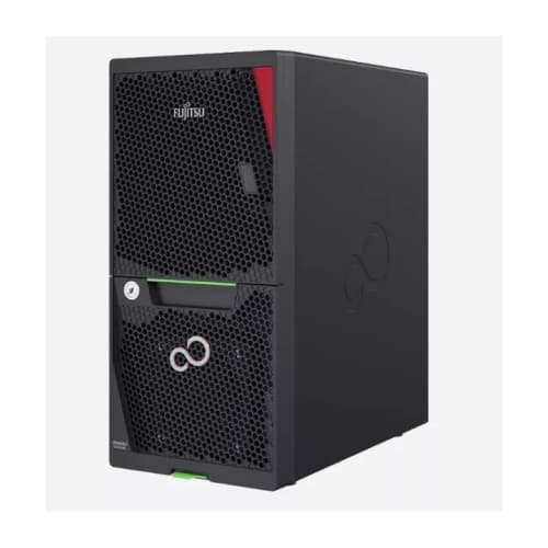 Fujitsu Primergy TX1310 M5 - Intel E-2324G - 16GB (128GB máximo) - 2 x 480GB SSD - 4 x LFF - RAID 0,1,10 - Grabadora DVD - 2 x RJ45 Gigabit Ethernet - 1 x 250W - 1Y