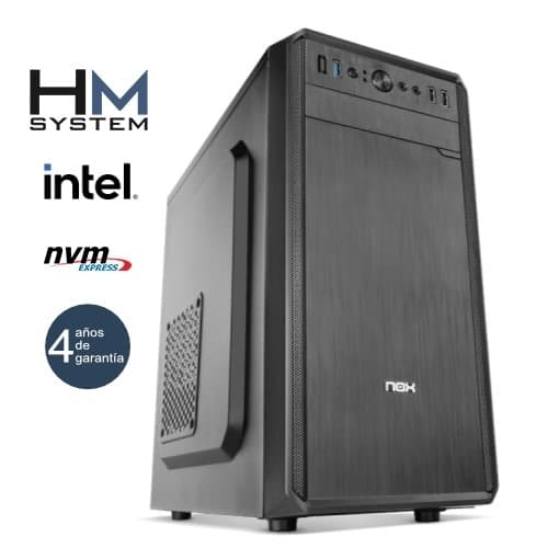 HM System Solano C10 - Minitorre MT - 14ª gen - Intel Core i5 14400 - 16GB DDR4 - 1TB SSD M.2 NVMe - 4 años garantía - 30 días DOA