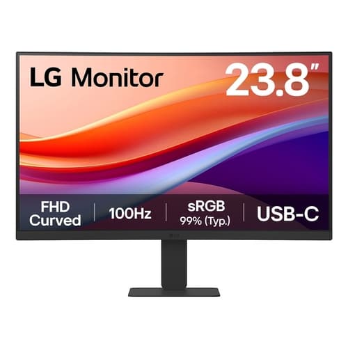 LG 24U421A-B monitor 23.8 FHD 1xHDMI curvo