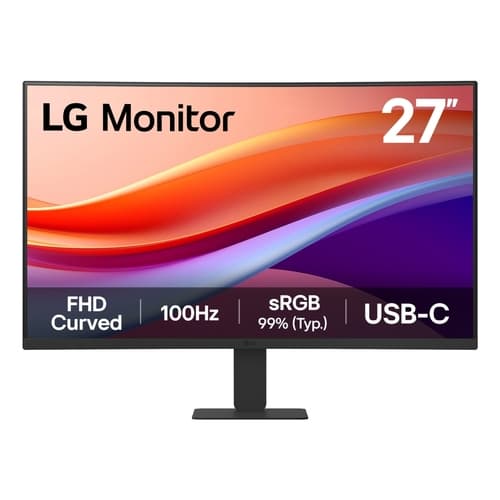 LG 27U421A-B  monitor 27 FHD 1xHDMI curvo
