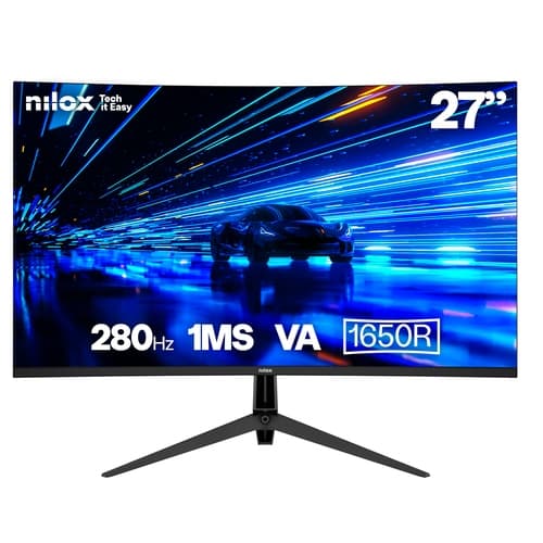 NILOX NXM27CV28001 Monitor  27 CURV 240Hz VA Hdmi