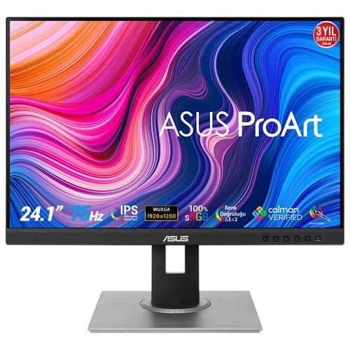 MONITOR 24" HDMI VGA ASUS PRO ART PA248QV IPS FHD 75HZ5MS 350CD ALTAVOZ 4-USB3,2 PIVOT ALTURA GIRATO