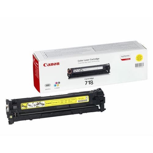 CANON TONER AMARILLO CRG718Y 2.900 PAG. LBP/7200CDN SERIE MF8300