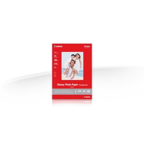 CANON PAPEL INKJET GP-501 FOTOGRÁFICO GLOSSY A4 170GR 100 HOJAS
