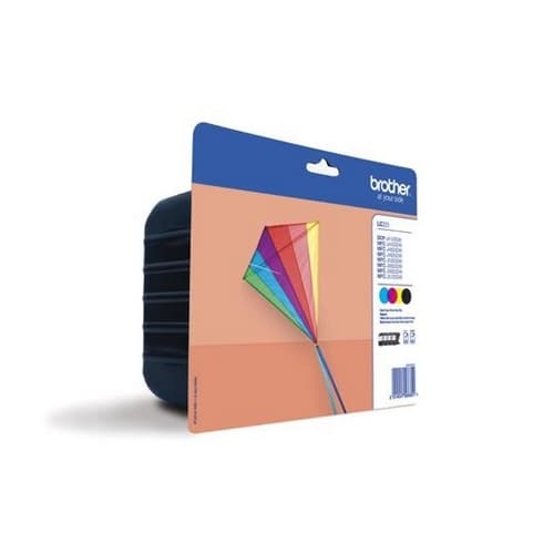 BROTHER PACK CARTUCHOS BK/C/M/Y MFCJ4420DW Y MFCJ4620DW