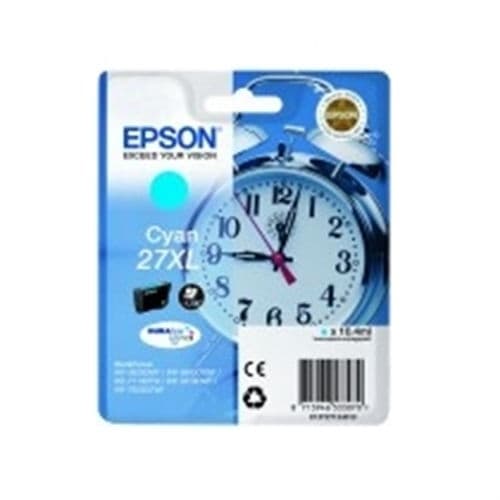 Epson WorkForce WF-3000 y WF-7000 Cartucho Cian de Alta Capacidad nº27XL