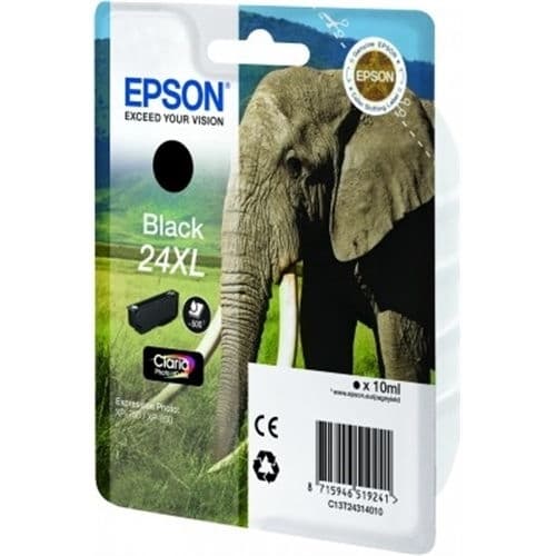 EPSON CARTUCHO NEGRO T24XL 500 PÁGINAS XP/750/850