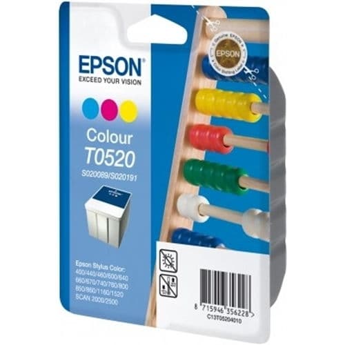 EPSON CARTUCHO COLOR 1.700 PAG. STYLUS COLOR/400/440/460/600/640/660/670/740/T.BLUE/760/800/850/860/1160/1520 STYLUS SCAN/2000/2500