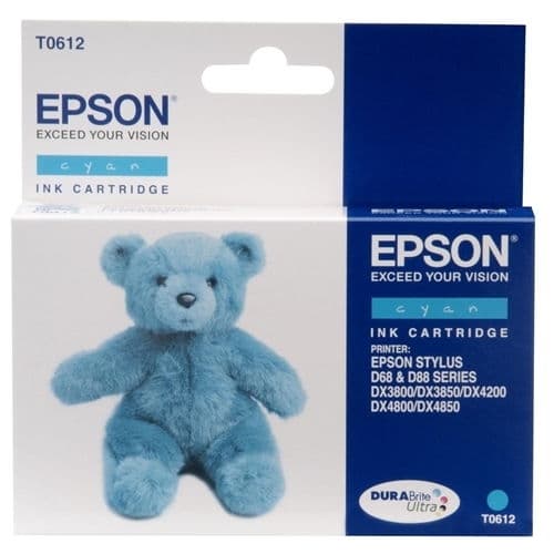 EPSON CARTUCHO CIAN 250 PAG. STYLUS D/68/88/88 PLUS DX/3800/4200/4800/4850/3850