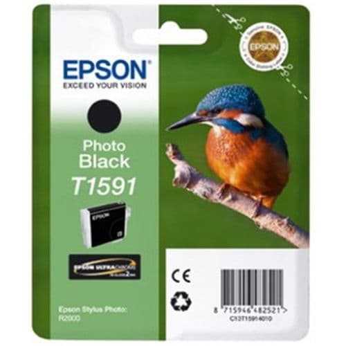 EPSON CARTUCHO NEGRO FOTO 17ML STYLUS PHOTO R/2000