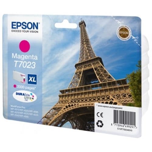 EPSON CARTUCHO MAGENTA XL 2.000 PAG. WORKFORCE PRO WP-/4000/4500/4545DTWF/4525DNF/4015DN