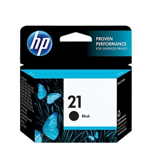 HP CARTUCHO NEGRO Nº21 5ML DESKJET/3920/3940/2460 DESKJET D/2360/1311/1320/1330/1341/1360/1368/1560/2400/2460/1430 DESKJET F/300/350/380/2180/4100/4180/3960/370/2280 PSC SERIES/1400 OF