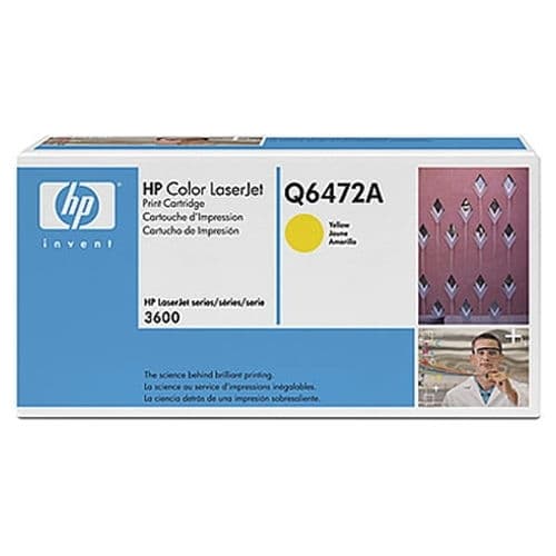 HP TONER AMARILLO 4.000 PAG. LASERJET COLOR/3600