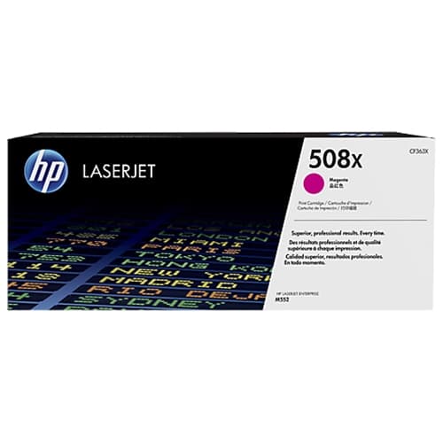 HP Laserjet M553 Toner 508X Magenta Alta