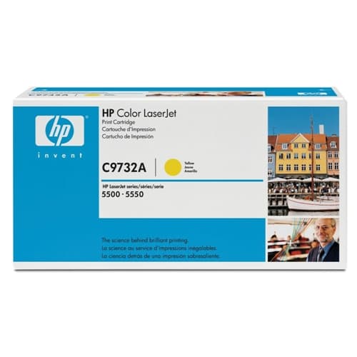 HP TONER AMARILLO 12.000 PAG. LASERJET COLOR/5500/5500N/5550