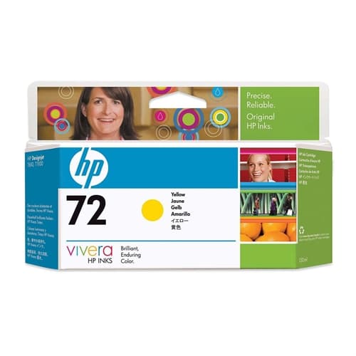 HP CARTUCHO GF AMARILLO Nº72 130ML DESIGNJET T/610/770/1100