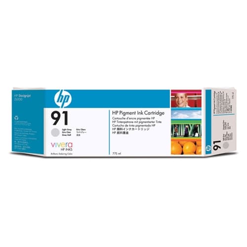 HP CARTUCHO GF GRIS CLARO Nº91 775ML DESIGNJET/Z6100