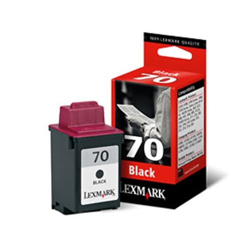 LEXMARK CARTUCHO NEGRO Nº70 1.200 PAG. JETPRINTER/7000/7200/5020/5000/5070/5770/3200 JETPRINTER Z/11/31/42/43/45/51/52/53/54 OPTRA COLOR/40/45 MULTIFUNCION X/73/80/83/85/125/4250 MULTIFUNCION F/4270