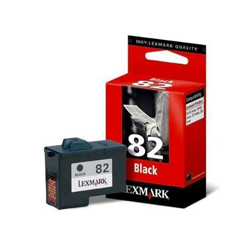 LEXMARK CARTUCHO NEGRO Nº82 600 PAG. COLORJETPRINTER Z/55/65 MULTIFUNCION X/5130/5150/6150/6170