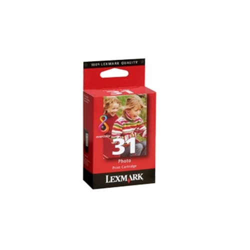 LEXMARK CARTUCHO FOTO Nº31 135 FOTOS 10X15 SERIES P/900/4300/6200/6300 Z/800/1400 LEXMARK Z/2320/2420/2650/3650/4650 MULTIFUNCION X/3300/3500/4500/5200/7100/7300/8300/5470 Z/800/845