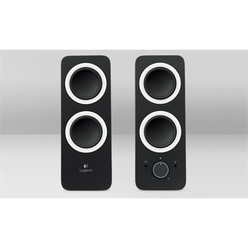 Logitech Z200 - Altavoces - negro -  cableado - 10 vatios