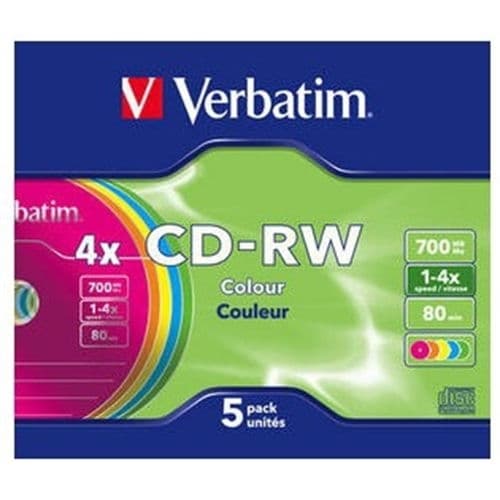 Verbatim CD-RW Colour 4x
