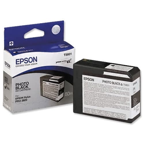 EPSON CARTUCHO NEGRO FOTO 80ML STYLUS PRO/3800/3880