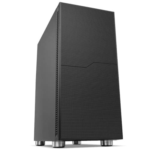 Torre ATX NOX Hummer Void Silent Optimized - Bahías 2 x 3.5" / 2 x 2.5" - Paneles para cancelar ruido - Aislamiento de fuente y discos