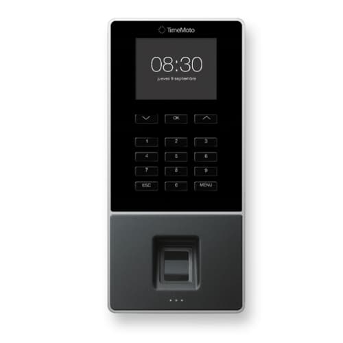 TimeMoto TM-626 Control de Presencia, lector RFID y huella dactilar.