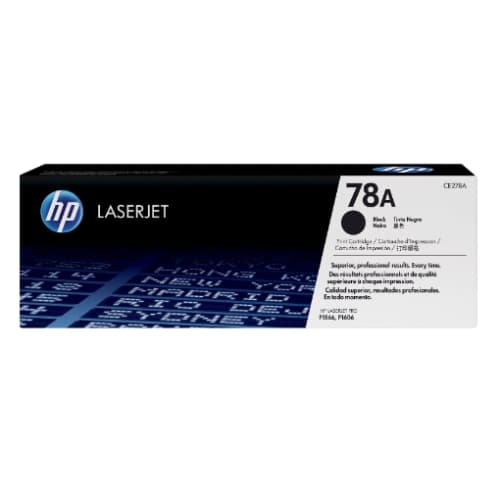HP TONER NEGRO CE278A 2.100 PAG. LASERJET P/1566/1606 LASERJET M/1536 LASERJET PRO M/1530