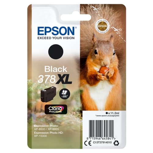 EPSON 378XL  Claria Photo HD Ink