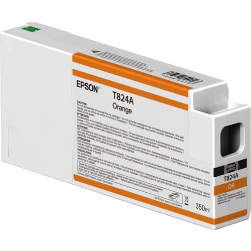 Epson Cartucho de tinta naranja 350 ml C13T824A00 (T824A)