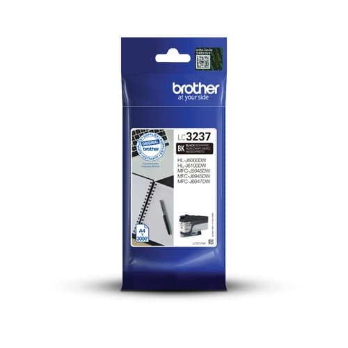 BROTHER Cartucho NEGRO HLJ6000DW MFCJ5945DW MFCJ6945DW 3.000pag. LC3237BK