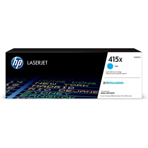 HP Toner LaserJet M454 nº415X Cyan 6.000pag.