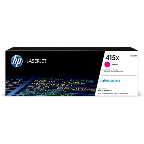 HP Toner LaserJet M454/M479 nº415X Magenta 6.000pag.