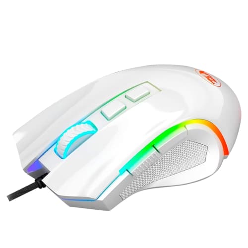 Redragon - GRIFFIN Ratón Gaming RGB Blanco