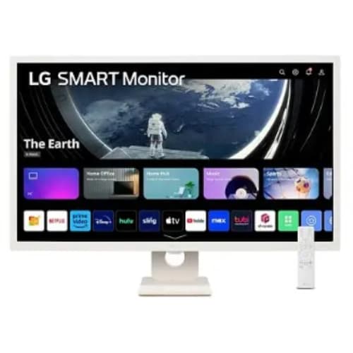 Monitor led ips lg 32sr50f 31.5pulgadas 8ms smart tv hdmi wifi blanco