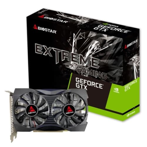 VGA BIOSTAR GEFORCE GTX1050 4GB GDDR5 1xDP 1xHDMI 1xDVI 1455MHz CUDA 640 128BIT 250W