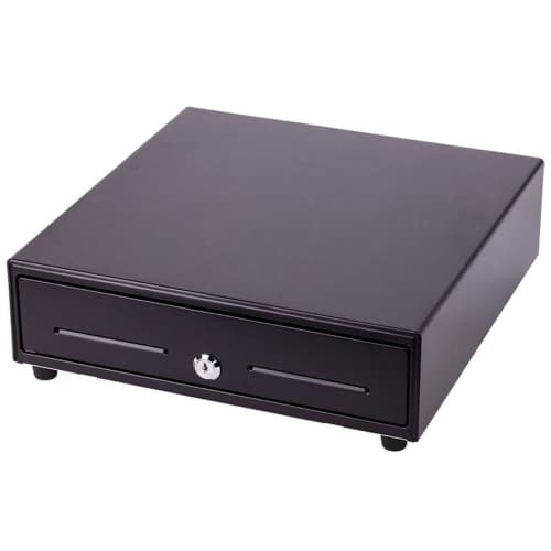 CAJÓN PORTAMONEDAS HS-410 41X41 RJ11 AUTOMÁTICO NEGRO