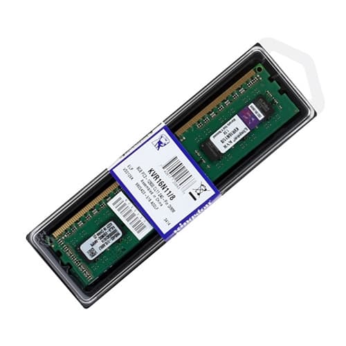 Kingston ValueRAM - DDR3 - 8 GB - DIMM de 240 espigas - 1600 MHz / PC3-12800 - CL11 - sin memoria intermedia - no ECC